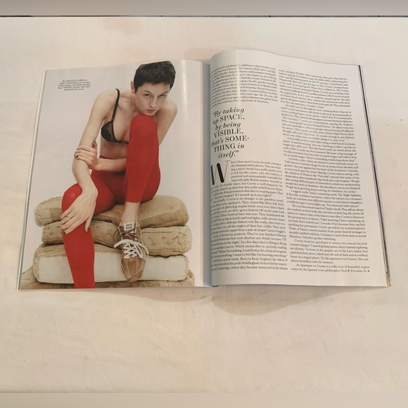 Harper’s Bazaar Emma Corrin “Is Writing Their Own” Issue June/July 2024 Magazine - Picture 6 of 7